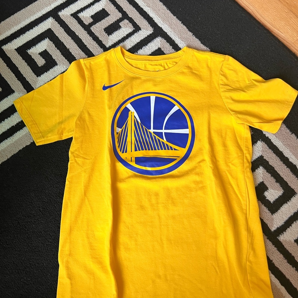 Boy’s Nike Golden State Warriors Yellow T-Shirt